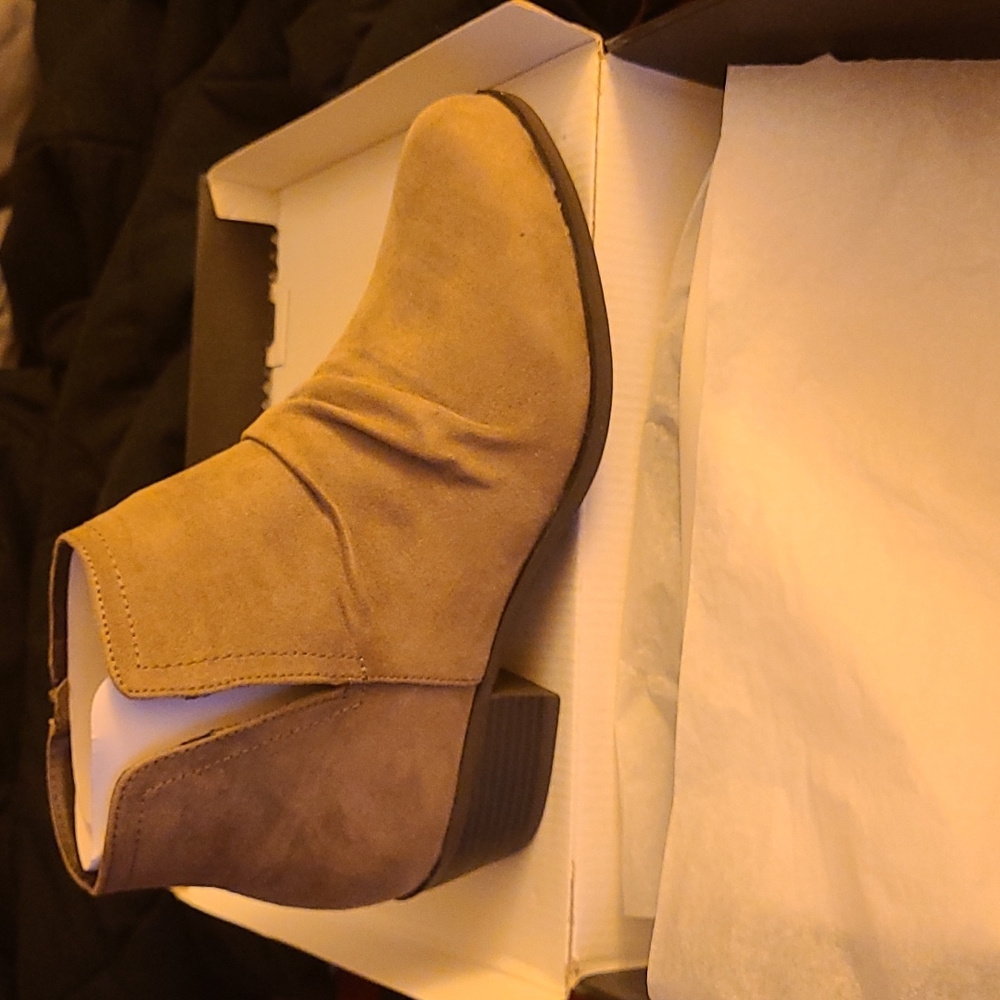 Lane Bryant Taupe Bootie